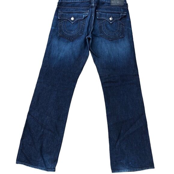 Vintage True Religion Jeans Size 36 RICKY QT Blue - Picture 6 of 10